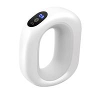 Gvvsjgdbis Masseur portable avec anneau de massage électrique et mode vibration, blanc