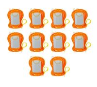 Gvvsjgdbis Mini planche à dessin effaçable pour enfant - Motif graffiti - Porte-clés - Pendentif - Cadeau d'anniversaire - Orange