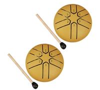 Gvvsjgdbis Mini tambour éthéré, tambour de pluie extérieur, tambour de pluie de jardin, tambour chakra de la pluie, tambour de pluie extérieur pour saison des pluies, jaune