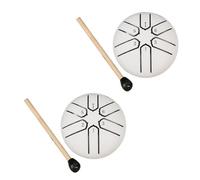 Gvvsjgdbis Mini tambour éthéré, tambour de pluie extérieur, tambour de pluie de jardin, tambour chakra de la pluie, tambour de pluie extérieur saison des pluies, blanc