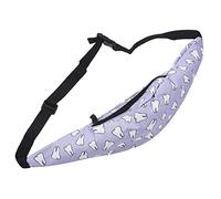 Gvvsjgdbis Mode Sports RandonnéE Courir Ceinture Taille Sac Poche Zip Fanny Pack Chic (Violet Clair)