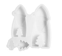 Gvvsjgdbis Moule en silicone pour décoration de fête - Nain de Noël - Barbe de Père Noël - Décoration de fête
