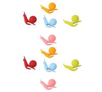 Gvvsjgdbis Outil de Décoration pour Tasse à Thé en Silicone. Lot de 10 Porte-Sachets de Thé.