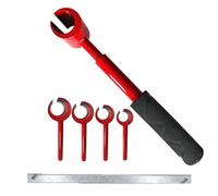 Gvvsjgdbis Outil de réglage de charnière de porte, outil de réglage de charnière, outil de réglage de porte, gâche de porte, kit de clé de réglage de flexion