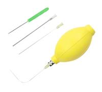 Gvvsjgdbis Outil de Souffleuse à Œufs Vide, Outil à Un Trou pour Les Œufs, Pompe et Perceuse à Œufs, Fournitures pour Fabriquer des Œufs de Pâques, Kit Ukrainien de Décoration D'Œufs.