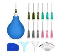Gvvsjgdbis Outils de poterie Accessoires Applicateur de précision en céramique Applicateur de pointe de précision 85G Kit d'outils d'argile pour glaçage céramique