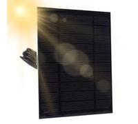 Gvvsjgdbis Panneau solaire étanche 6 W pour randonnée et camping - Caméras de sécurité - Panneau de charge de type C
