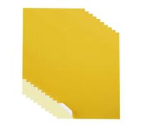 Gvvsjgdbis Papier autocollant A4 - Étiquettes autocollantes A4 - 8,27 x 11,69 cm - Pour imprimante à jet d'encre - Pour école de bureau - Doré