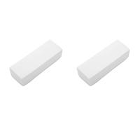 Gvvsjgdbis Paquet de 400 Bandes À la Cire D'Épilation Bandes de Cire Non Tissées Bandes Épilatoires Blanc