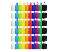 Gvvsjgdbis Paquet de 50 Fourre-Tout Non Tissés, Sac Cadeau Réutilisable avec Poignées, Fourre-Tout D'Épicerie Pliable, Cadeaux pour Adultes et Enfants