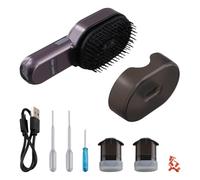 Gvvsjgdbis Peigne de Massage Électrique Du Cuir Chevelu Masseur de Cuir Chevelu Portable Massant le Cuir Chevelu Tout en Nourrissant les Cheveux Soulager la Pression de la Tête