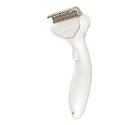 Gvvsjgdbis Peigne démêlant incurvé pour chats - Fournitures de toilettage pour chiens et chats - Coupe large - Doux pour la peau