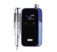 Gvvsjgdbis Perceuse à ongles électrique professionnelle pour vernis à ongles gel, lime à ongles portable, outil de manucure