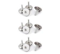 Gvvsjgdbis Pieds Réglables de Pied de Nivellement de Meubles sur Pieds M6X20mm 12 PCs