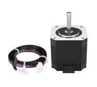 Gvvsjgdbis Pilote de moteur pas à pas 42 moteurs D-DC 1,8 degrés 2 A hybride biphasé 4 fils pour pièces de moteur d'imprimante 3D