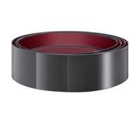 Gvvsjgdbis Plaque d'appui de porte en acier inoxydable - 10,2 x 259,1 cm