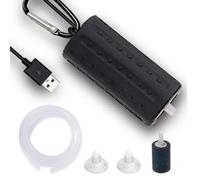 Gvvsjgdbis Pompe à oxygène USB pour aquarium, pompe à air portable pour pêche en plein air