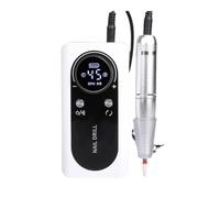 Gvvsjgdbis Ponceuse à ongles à faible bruit Machine professionnelle pour enlever les ongles Machine à vernis à ongles Outil de manucure Salon Blanc