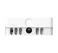 Gvvsjgdbis Porte-brosse à dents à induction automatique, 5600 mAh rechargeable, support mural sans fil pour brosse à dents de salle de bain