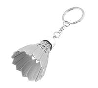 Gvvsjgdbis Porte-clés en plastique pour sac à main, badminton, décoration blanche