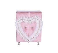 Gvvsjgdbis PréSentoir de BoîTe de Rangement de BoîTe à de Canapé en Dentelle, Utilisé pour Les Boucles d'oreilles, Colliers, DéCoration de Bureau à G