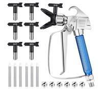 Gvvsjgdbis Pulvérisateur de Peinture sans Air, Kit de Pulvérisateur de Peinture sans Air pour Machine de Pulvérisation sans Air (211 313 415 515 517 623)