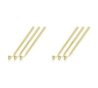 Gvvsjgdbis Pysanka Lot de 6 stylos à dessin à la cire chaude pour arts décoratifs pour œufs de Pâques Fournitures Pysanky