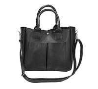 Gvvsjgdbis Rétro Simple Sac de Messager de Dames Sac à Main Décontracté de Grande Capacité pour, Noir