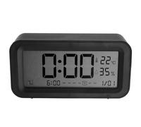 Gvvsjgdbis Réveil numérique - Mini horloge électronique de bureau - Horloge simple - Horloge électronique lumineuse automatique
