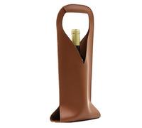 Gvvsjgdbis Sac à main en cuir pour bouteille de vin, champagne, sac cadeau pour Noël, mariage, voyage, anniversaire C