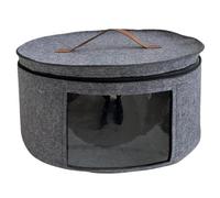 Gvvsjgdbis Seau de Rangement pour Chapeau en Feutre Sac de Rangement de Voyage Résistant à la Pression et à la Poussière Sac de Rangement pour Vêtements Visibles et