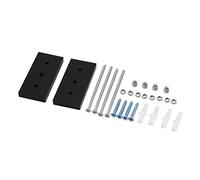 Gvvsjgdbis Skateboard Floating Deck Display Skateboard Floating Wall Mount Longboard Wall Hanger, Pack de 2
