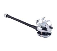Gvvsjgdbis Support de microphone à tambour avec anneau de pression et col de cygne Accessoires pour batterie