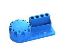 Gvvsjgdbis Support de rangement rotatif pour réparation de téléphone portable, tournevis, boîte à outils magnétique, support de rangement rotatif à 360 degrés