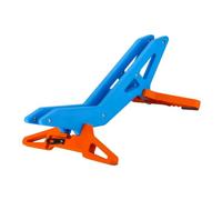 Gvvsjgdbis Support de vélo universel réglable pour intérieur et extérieur Bleu + orange