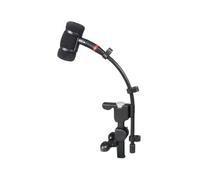 Gvvsjgdbis Support d'instrument réglable avec clip de fixation en rack, clip de microphone, structure en caoutchouc souple absorbant les chocs pour violoncelle pour violon
