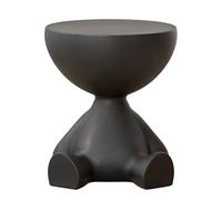 Gvvsjgdbis Table de chevet, canapé, table d'appoint de rangement, table basse mobile, noir
