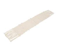 Gvvsjgdbis Table en Macramé, DéCoration de Table de Mariage Boho, Style Ferme Vintage et Salle à Manger BohèMe, Blanc Beige