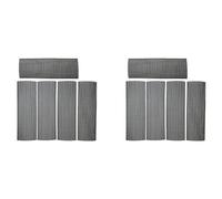 Gvvsjgdbis Tapis de Grille de Trou de Pot de Fleur Tapis de Grille de Fond 4 Pouces x 12 Pouces 10 Pièces