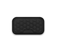 Gvvsjgdbis Tapis de poignet ergonomique pour souris et clavier, texture massante, pour PC, ordinateur portable, clavier de jeu, souris A Noir