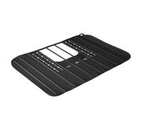 Gvvsjgdbis Tapis d'évier pliable pour économiser de l'espace - Organiseur de salle de bain - Tapis de nettoyage pour pinceaux de maquillage A