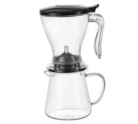 Gvvsjgdbis Tasse à café filtrante de grande capacité avec couvercle - Infuseur à café et thé à la main, pot à expresso, idéal pour les boissons glacées