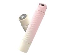 Gvvsjgdbis Tondeuse de bikini et rasoir pour femme 2 en 1 électrique humide/sec pour épilation du corps Rose dégradé
