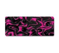 Gvvsjgdbis Topographic Contour Grand Tapis de Souris Avancé, Clavier d'ordinateur, Tapis de Souris, Tapis de Souris avec 1,5 mm Antidérapant 11,8 x 31,5 cm, Rouge, Durable, Haute Qualité