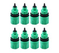Gvvsjgdbis Tuyau D'Arrosage Pipe Adaptateur A Usage Raccord de Connecteur de pour Irrigation Paquet de 8
