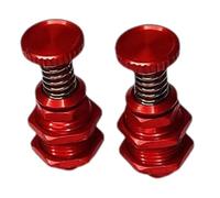 Gvvsjgdbis Verrous pour maquette de cabine 35 mm Accessoires de bateau RC Pièces de bateau à essence Modèle Bateau Modèle Bateau (1 paire) Rouge