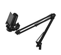 Gvvsjgdbis ZX85 Microphone professionnel pour studio vocal, enregistrement, karaoké, diffusion, ASMR, microphone de jeu avec support en porte-à-faux B