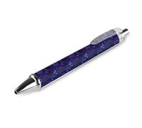 GVYGVY 1 stylo à bille noir - Cyber Neon Wolf Print 0,5 mm Stylos pour journal, stylo à bille à encre fine pour écrire, fournitures de bureau et scolaires