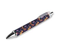 GVYGVY Lot de 1 stylo à bille noir - 0,5 mm - Imprimé dinosaure - Pour journal intime, écriture - Fournitures de bureau et scolaires