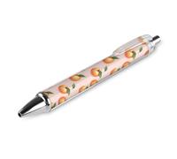 GVYGVY Lot de 1 stylo à bille noir - Impression pêche vive de 0,5 mm pour journal, stylo à bille à encre fine pour écrire, fournitures de bureau et scolaires